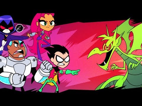 Teen Titans Go! - Rescue of Titans - How To Train Your Dragon [Cartoon Network Games] Video