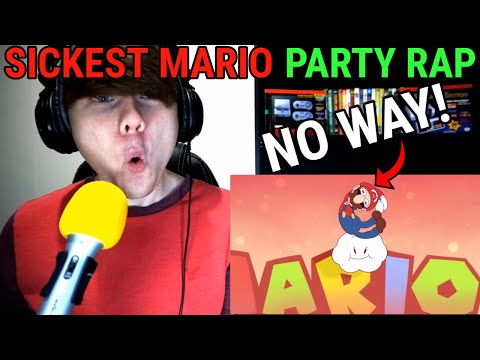 SICKEST Mario Party RAP!! - ANIMATED MUSIC VIDEO (animated by Gregzilla) @egoraptor REACTION!