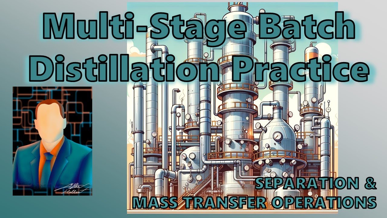13.1 Multistage Batch Distillation Practice Problem