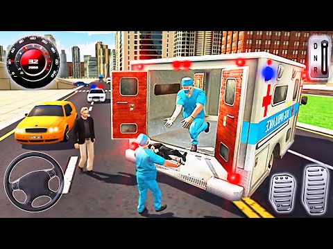 Ambulance Dog Rescue Driver Simulator - Animals Offroad Van Drive - Best Android GamePlay