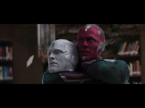 Vision vs. White Vision || Full Fight || Wanda Vission