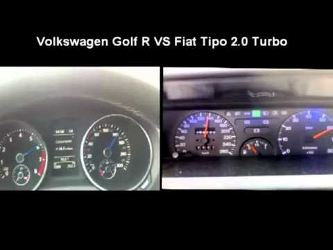 Volkswagen Golf R VS Fiat Tipo 2.0 Turbo