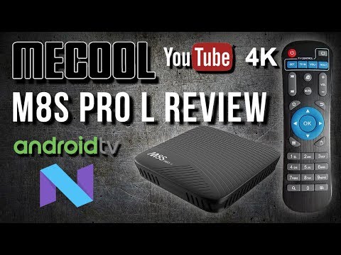 Mecool M8S Pro L Android  7.1 TV OS TV Box Review - YouTube in 4K