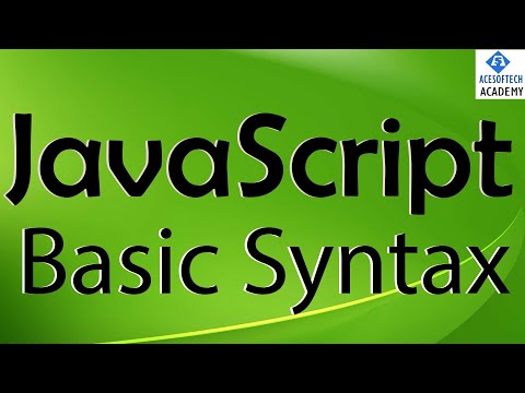08 Javascript Basic Syntax Javascript Tutorial In Hindi Acesoftechacademy
