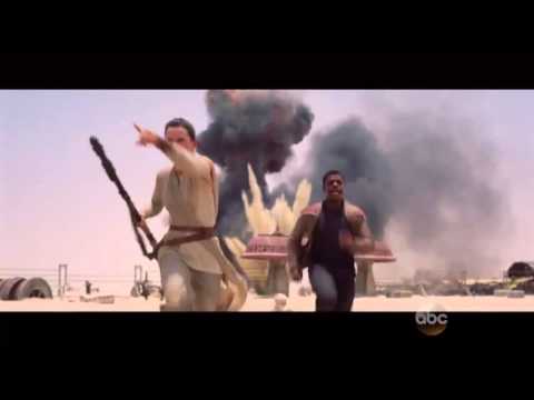 STAR WARS THE FORCE AWAKENS Movie Clip #1   Escape 2015 Finn and Rey