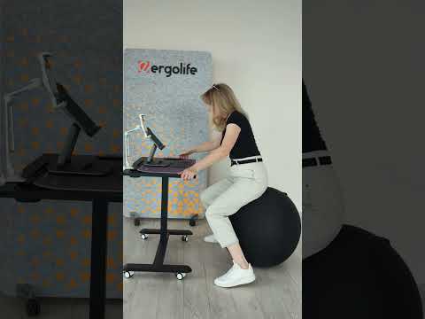 Кресло-шар Aoke ErgoBall Ø65cm (Цвет чехла: черный) - фото 2 - id-p2295563504
