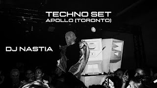 Nastia - Live @ Apollo Warehouse, Toronto 2024