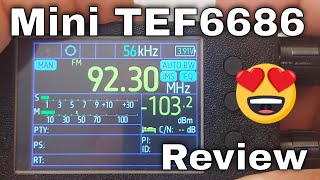 Review of the Mini TEF 6686 LW/MW/SW/FM Stereo RDS Portable Radio