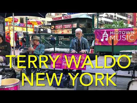 NYC Terry Waldo - Ragtime & Jazz New York City Legend performing Outdoors at Lunchtime -Sep 23, 2022