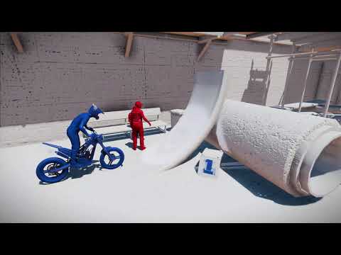 Trials Rising - [X] WH1T3 (My custom track - Extreme)