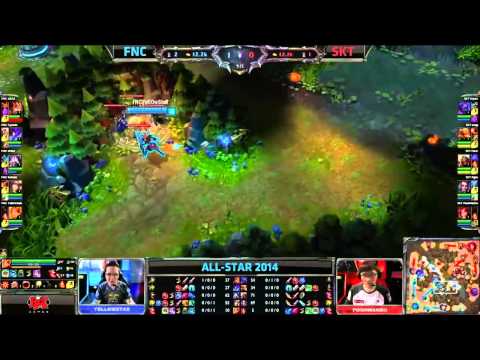 Fnatic vs SK Telecom T1 K   All Star 2014 Invitational Group Stage Day 2   FNC vs SKT T1 K