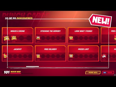 All 55 Discovered Punch Cards in Fortnite Chapter 2 Season 4! - Punch Cards Season 14