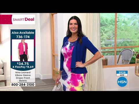 HSN | Nina Leonard Fashions 06.24.2021 - 03 PM
