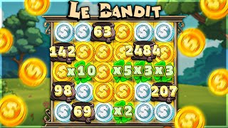 BIGGEST MULTIPLIER WIN On LE BANDIT SLOT!! (10X CLOVER)