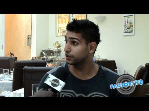 FACTORY78  EXCLUSIVE -  interview Amir Khan Pt2