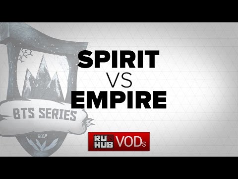 Team Spirit   vs  Team Empire  BTS EU # 3 Game 3