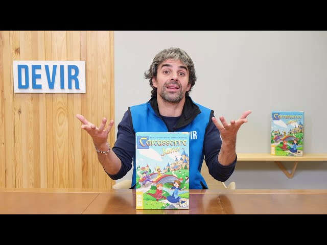 Vídeo relacionado con Devir - Carcassonne Junior, Juego de Mesa Infantil Estratégico, 2-4 Jugadores, 5+ Años (BGCARJTR)