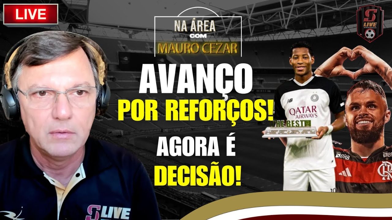 FLAMENGO AVANÇA POR REFORÇOS! DECISÃO NA LIBERTADORES E + | DEBATE AO VIVO COM MAURO CEZAR #106