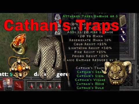 D2R Upgraded Sets - Cathan's Traps (5 Piece Set)