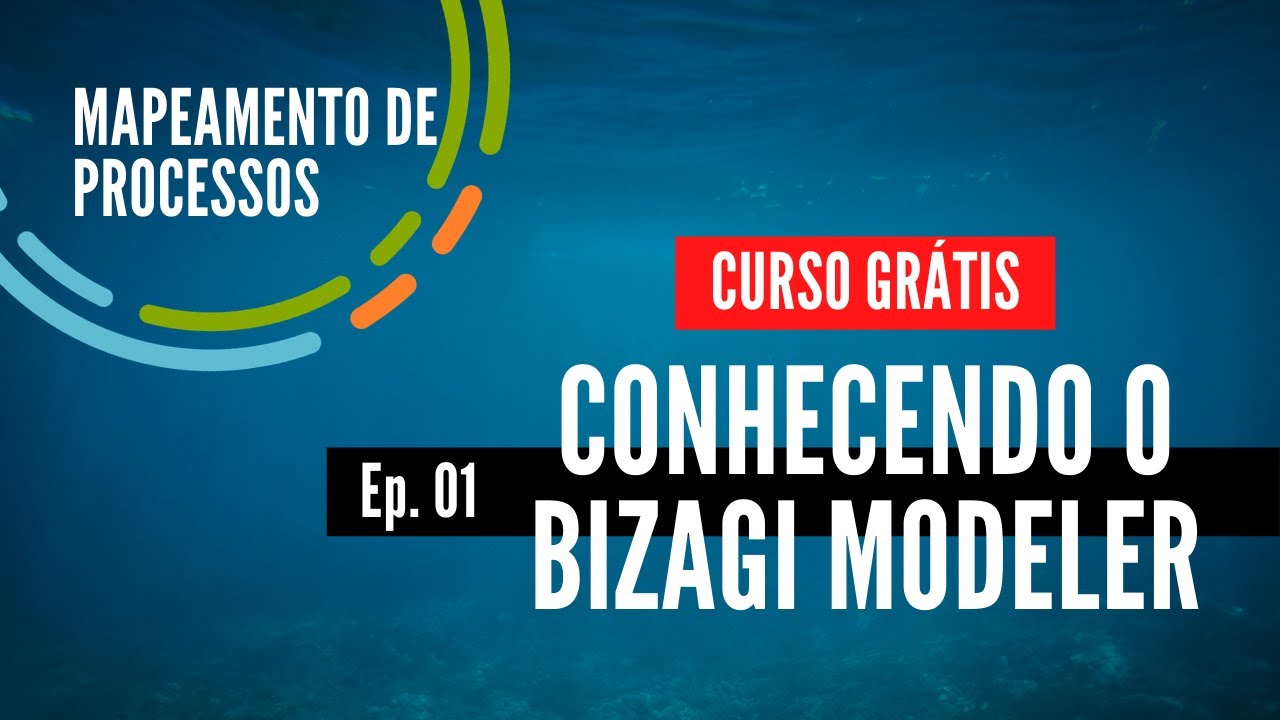 Curso Grátis Mapeamento de Processos no Youtube - Aula 01 - Conhecendo o Bizagi
