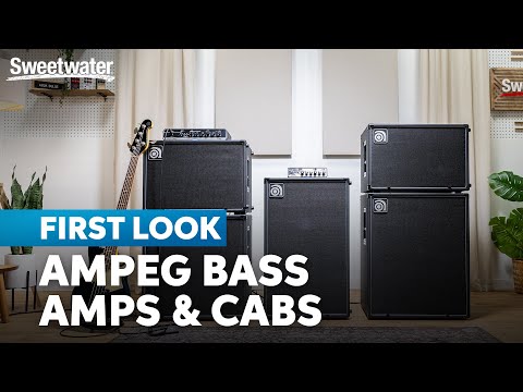 Ampeg’s Latest Venture: Amps, Cabs & Booming Basses