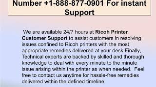 Steps To Fix Ricoh Printer Offline Error