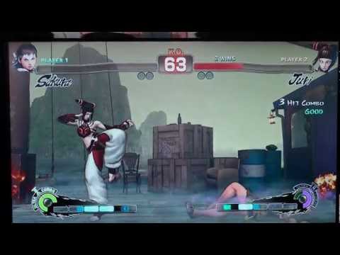 29.01.12 SSFIV AE ver. 2012 Winners Semi-Finals Orin (Sakura) vs. Kewdzo (Juri)