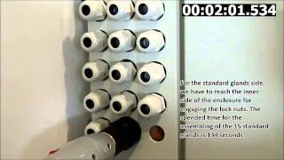 Bimed Assembly Comparison - Standard vs. Snap-In Cable Glands