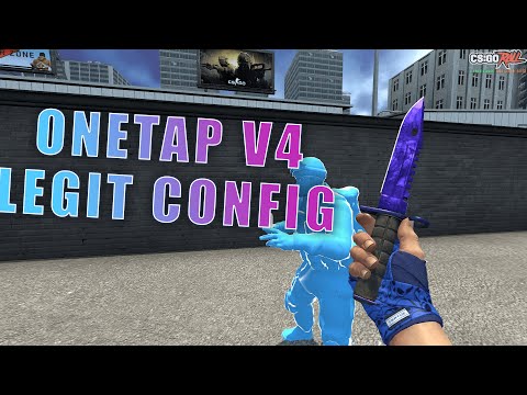 Onetap v4 Super Legit, Semi-Legit and Semi Rage Config (skins included)
