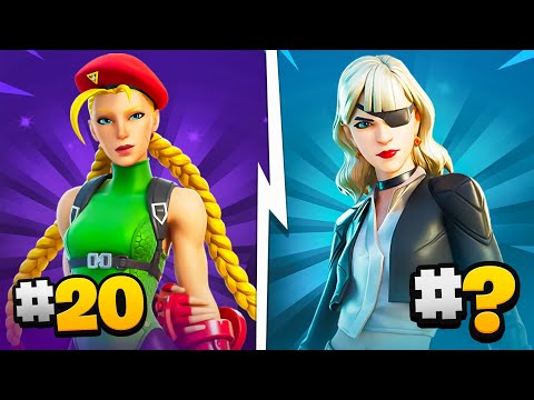 20 Best SKINS in CHAPTER 2 SEASON 7!