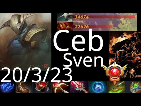 Ceb Sven vs OD, Snapfire, Weaver, Doom, Void - dota2