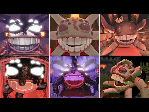 Roblox DOORS - 12 Grumble Chase VS 12 Seek Chase