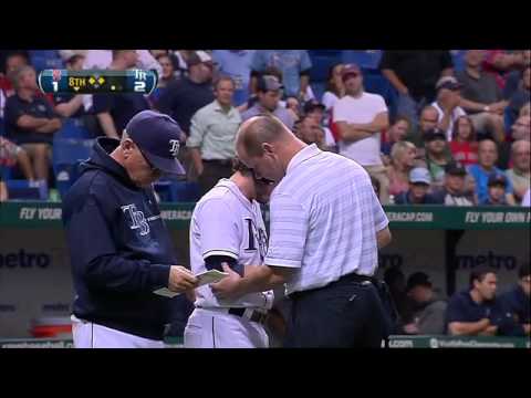 2012/05/16 Rhymes hit by pitch