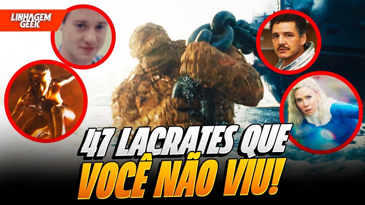 LACRAÇÃO PRA KCT? TRAILER DO QUARTETO FANTÁSTICO