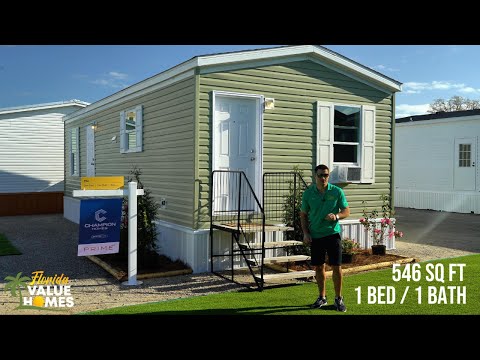 Champion Prime 16 x 36 1 Bed 1 Bath Manufactured Tiny Home Tour (2025)