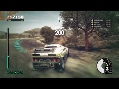 Dirt 3 Walkthrough Part 14 - "Rockstar Clash: Drift Showcase 02" [1080p60]
