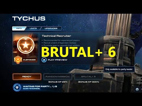StarCraft 2 Co-Op Mutation Brutal +6 with Bonus!!!