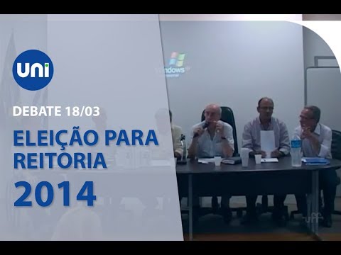 Debate 18/03 - Eleição para Reitoria 2014