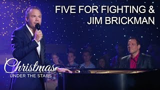 Christmas Piano Medley | Five for Fighting &amp; Jim Brickman | Christmas Under the Stars