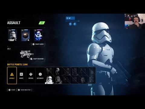 Star Wars Battlefront II MP Madness Dec. 16 pt6 - The New Map: Crait!