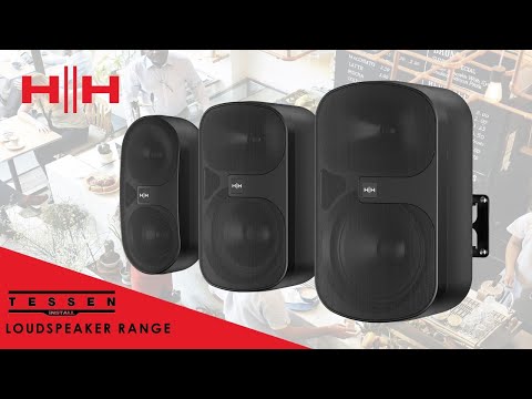 HH Electronics - Tessen Installation TNi-W4, TNi-W6, TNi-W8 Wall Mount Loudspeaker Range Overview