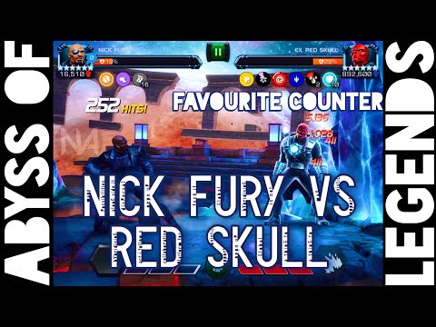 Abyss of Legends - Nick Fury vs Red Skull - Great Counter