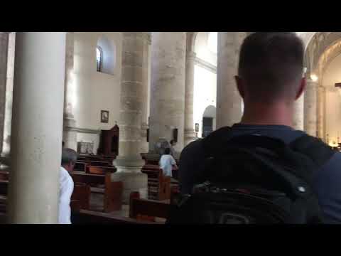 HISTORIC CHURCH IN MERIDA MEXICO.