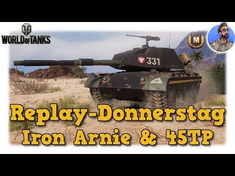 M47 Iron Arnie & 45TP Habicha - More XP is always good - World of Tanks