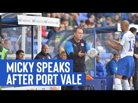 Post Match | Micky Mellon (Port Vale)