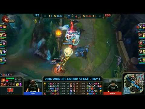 ITZ vs EDG highlights ¦ League of Legends World Championship 2016  ¦ Group C