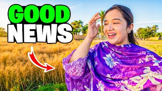 Good news | Sitara yaseen village vlog 