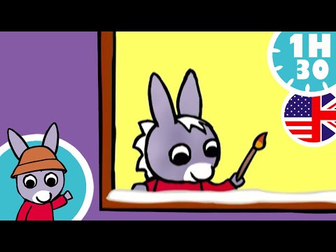🏡Trotro plays inside his house!🎨- Cartoon for Babies