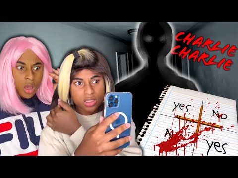 We Tried Playing CHARLIE CHARLIE Game and It Got SCARY (Full Movie)