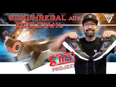 STAHLWERK - Schuhregal DIY - Edelstahl Puls Schweißen und Polieren! Tipps und Tricks